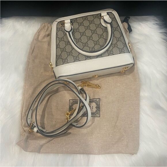 GUCCI HORSEBIT 1955 MINI TOP
HANDLE BAG - Picture 15 of 16